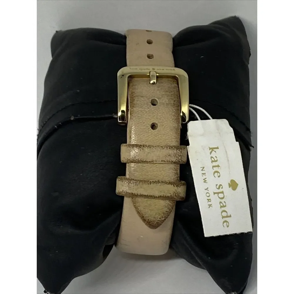 Kate Spade New York 0073 Women's Beige Leather Analog Dial Quartz Watch MP40